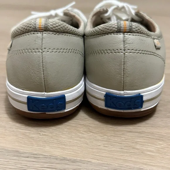 Keds Beige Low Top Sneakers Lightweight Casual Comfort Shoes - Picture 10 of 11